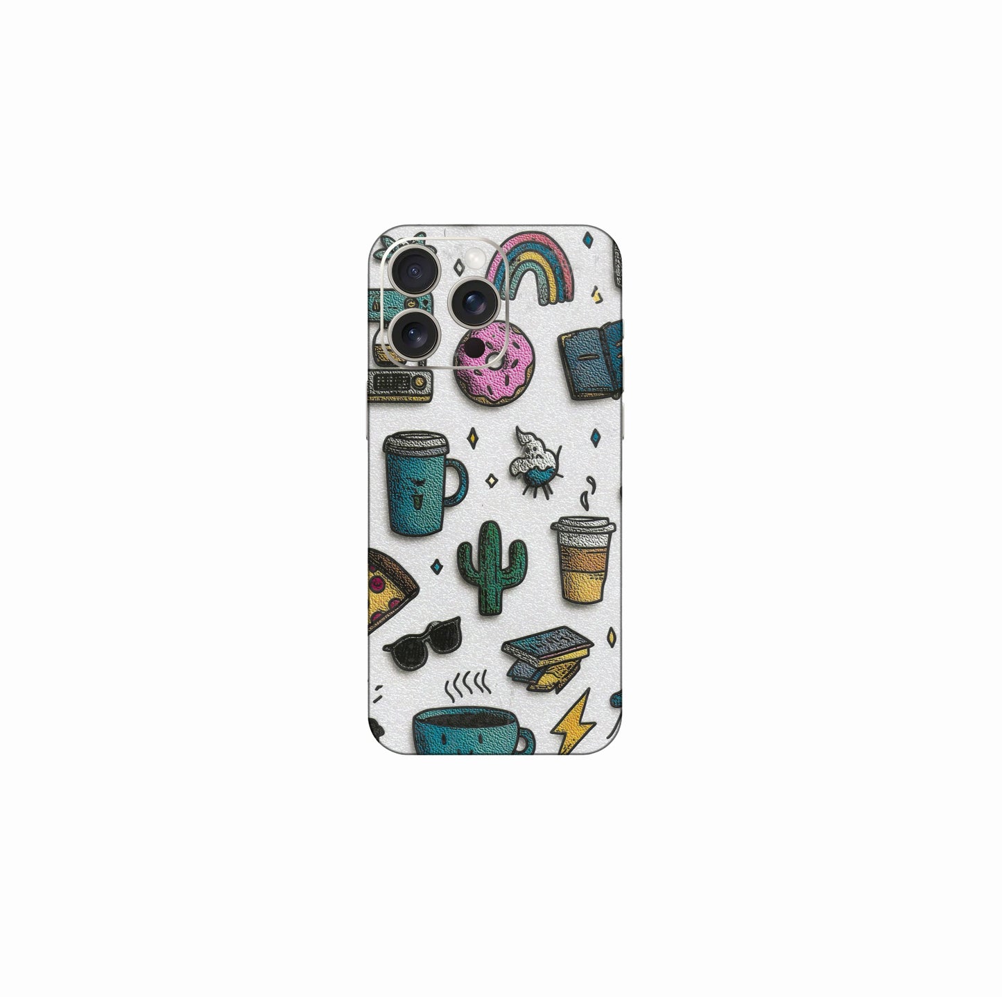 Donut Dreams – Aesthetic Doodle Phone Skin CLADURE Phone Skin