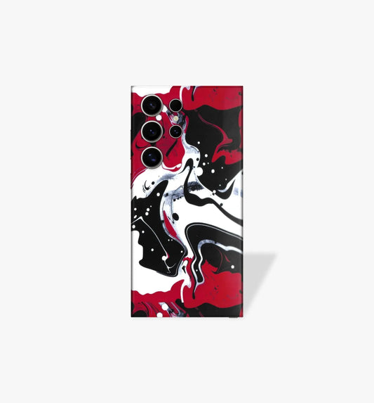 Red Black Phone Skin for Android