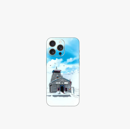 Kedarnath Temple Phone Skin for Iphone 