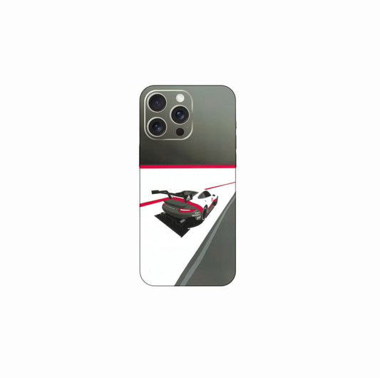 Black Porsche - Sports Car Phone Skin CLADURE Phone Skin