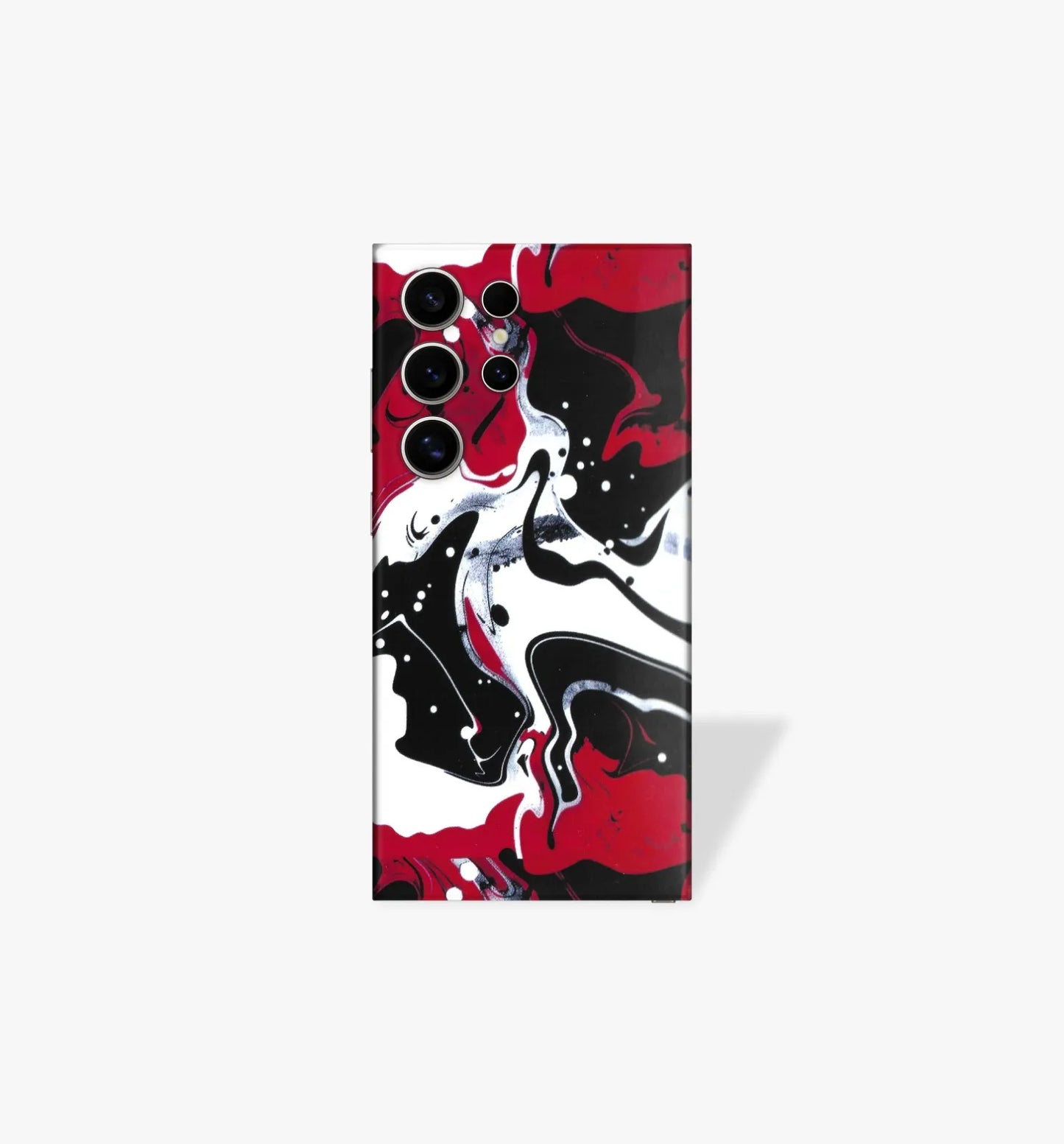 Red Black Phone Skin for Android