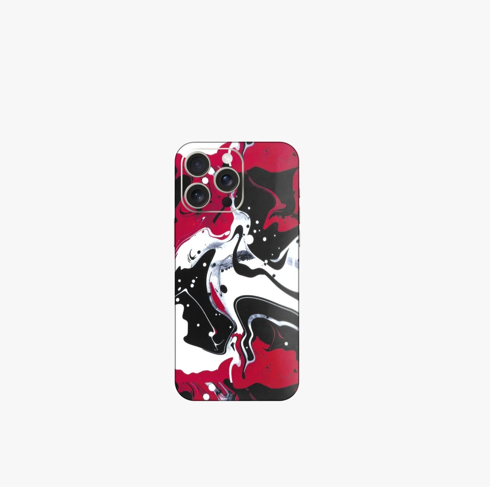 Red Black Phone Skin for Iphone