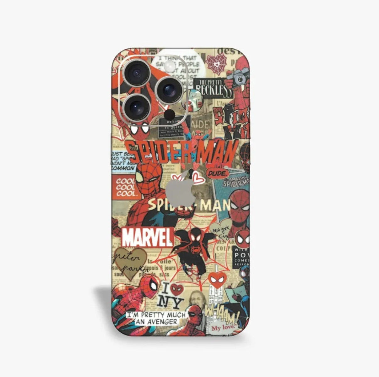 Spiderman Phone Skin for Iphone
