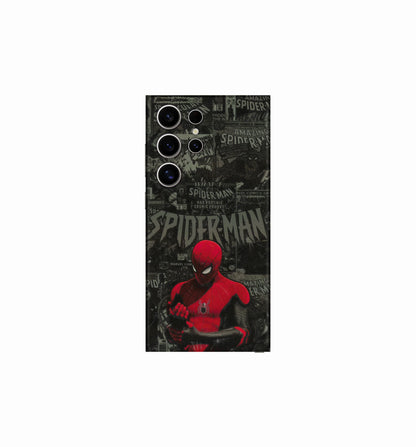 Spiderman Black Background - Superhero Mobile Skin CLADURE Phone Skin